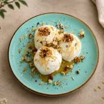 Hausgemachtes griechisches Joghurt-Eis