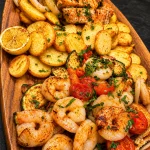 Fischplatte nach Art des Hauses
